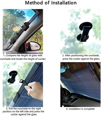 Retractable Sun Car Shade