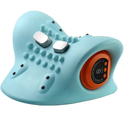 EMS Neck Massager with Heat – Electric Pulse Therapy for Neck & Shoulder Pain Relief